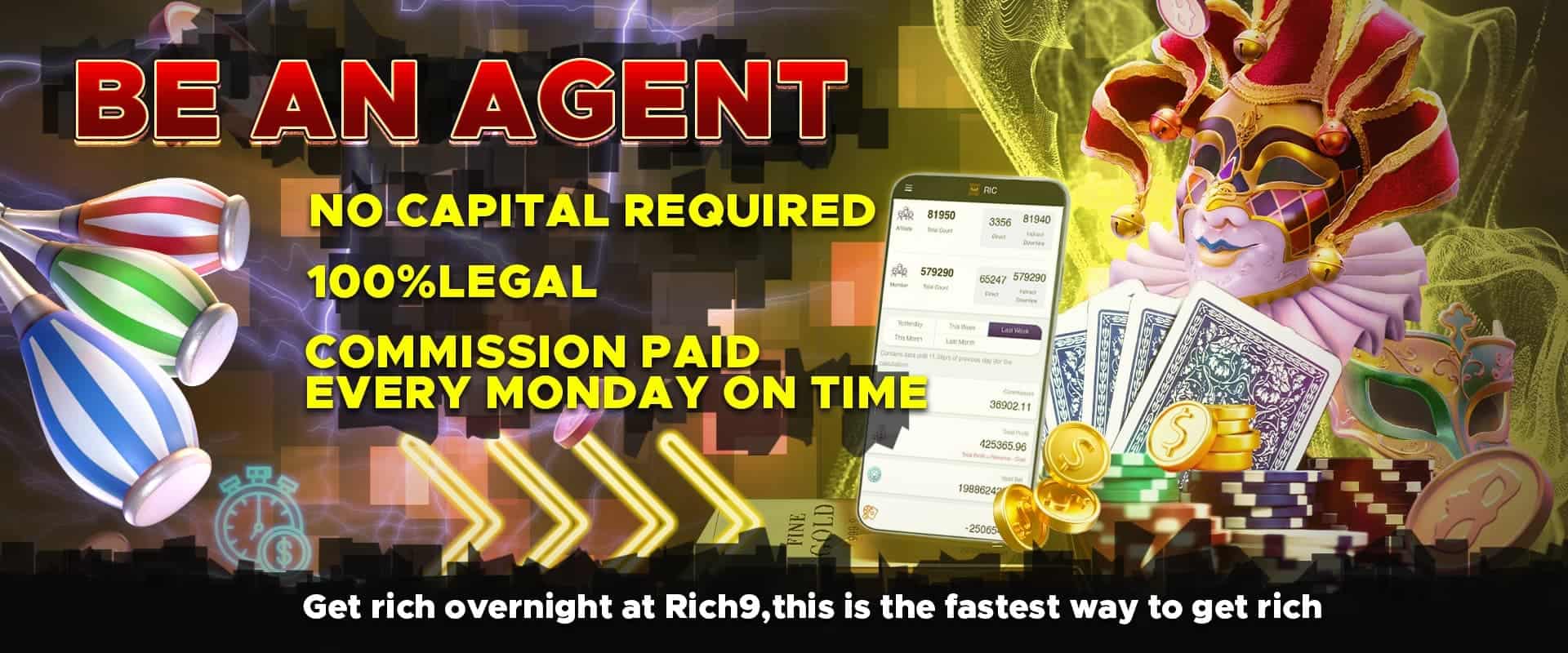 rich 9 agent